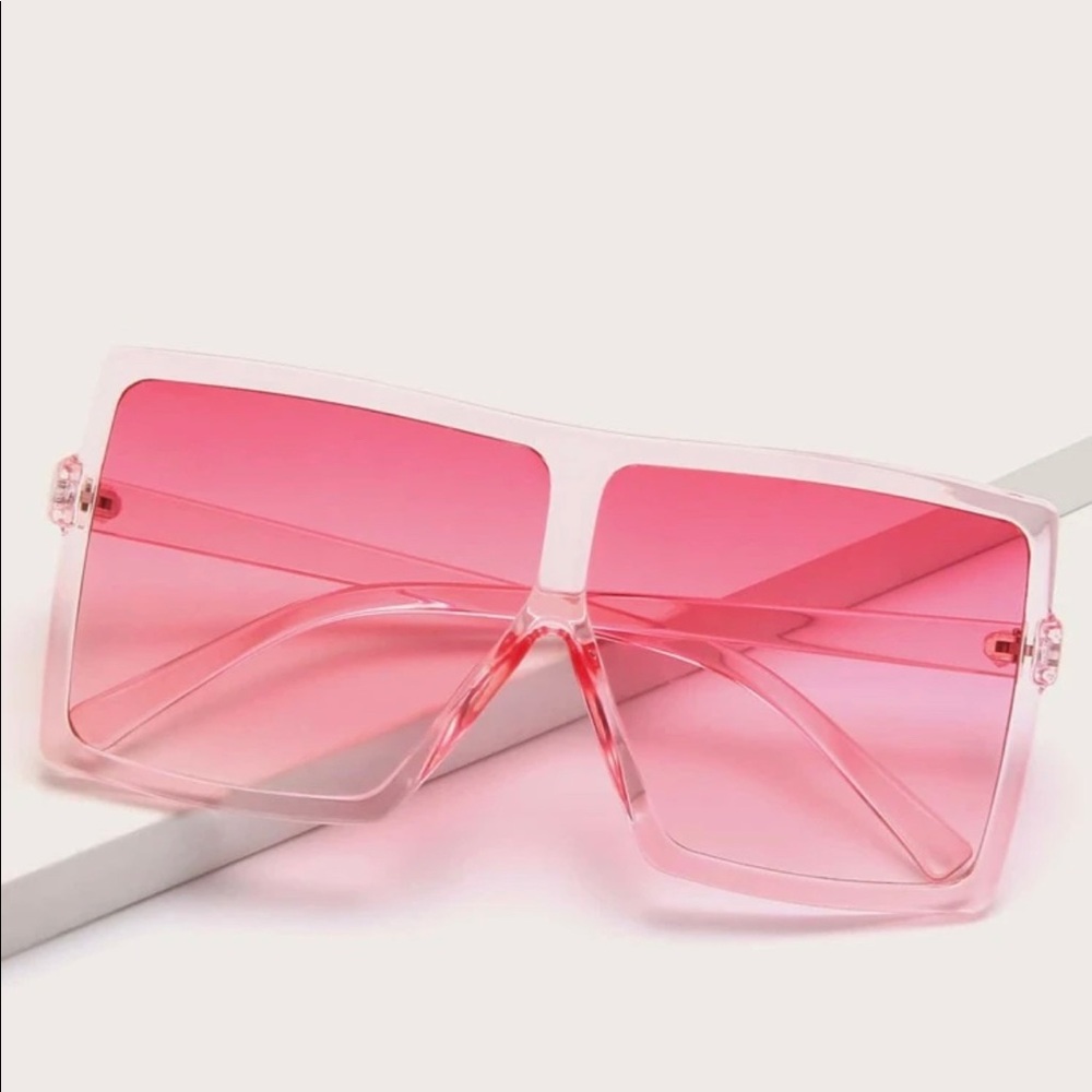 Flat Top Shield Sunglasses